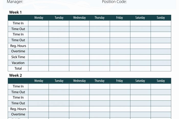 Sample Time Card for Employees Awesome why You Might Want Exempt Employees to Keep Timecards