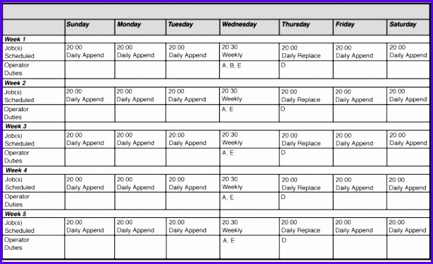Sample Work Schedule for Employees Luxury 14 Free Excel Employee Schedule Template Exceltemplates