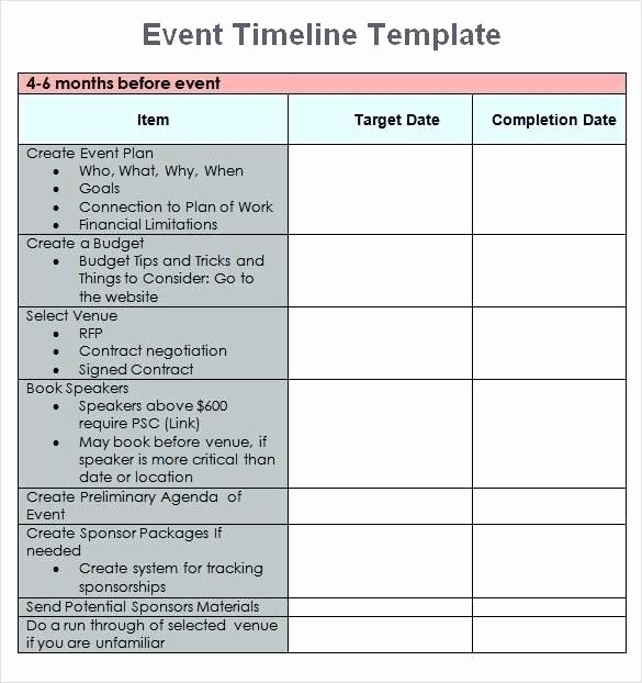 Schedule Of events Template Word Best Of event Planning Template Excel Timeline Calendar Microsoft