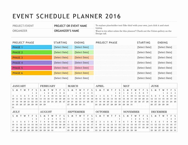 Schedule Of events Template Word Lovely Free Digital or Printable Calendar Templates for Microsoft