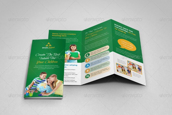 School Brochure Template Free Download Unique Education Brochure Template 25 Free Psd Eps Indesign