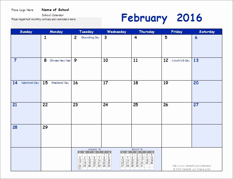 School Calendar 2018 19 Template Awesome Google Printable Calendar
