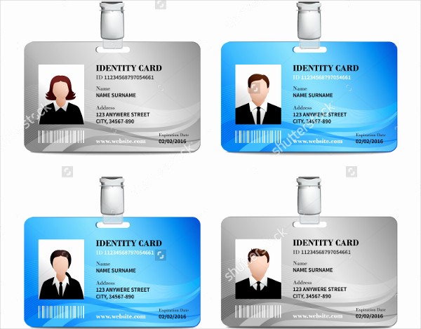 School Id Template Free Download Lovely 32 Id Card Templates Psd Ai Word Pages