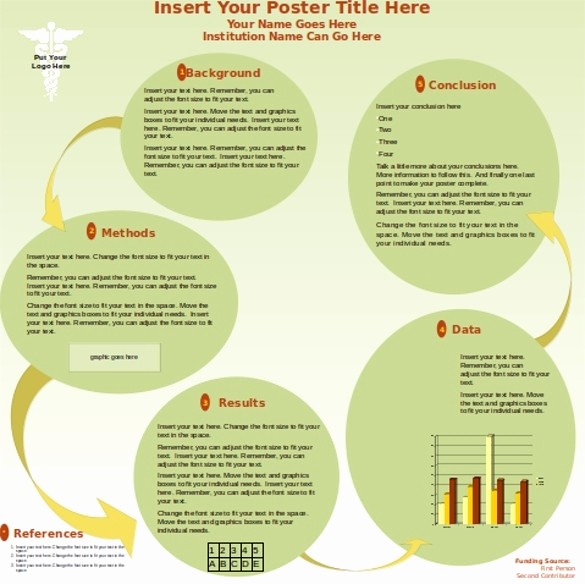 Scientific Poster Template Powerpoint Free Awesome Template for A Poster Presentation