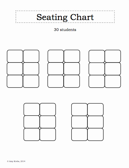 Seating Charts Templates for Classrooms New Inspiration for Education Getting organized with A