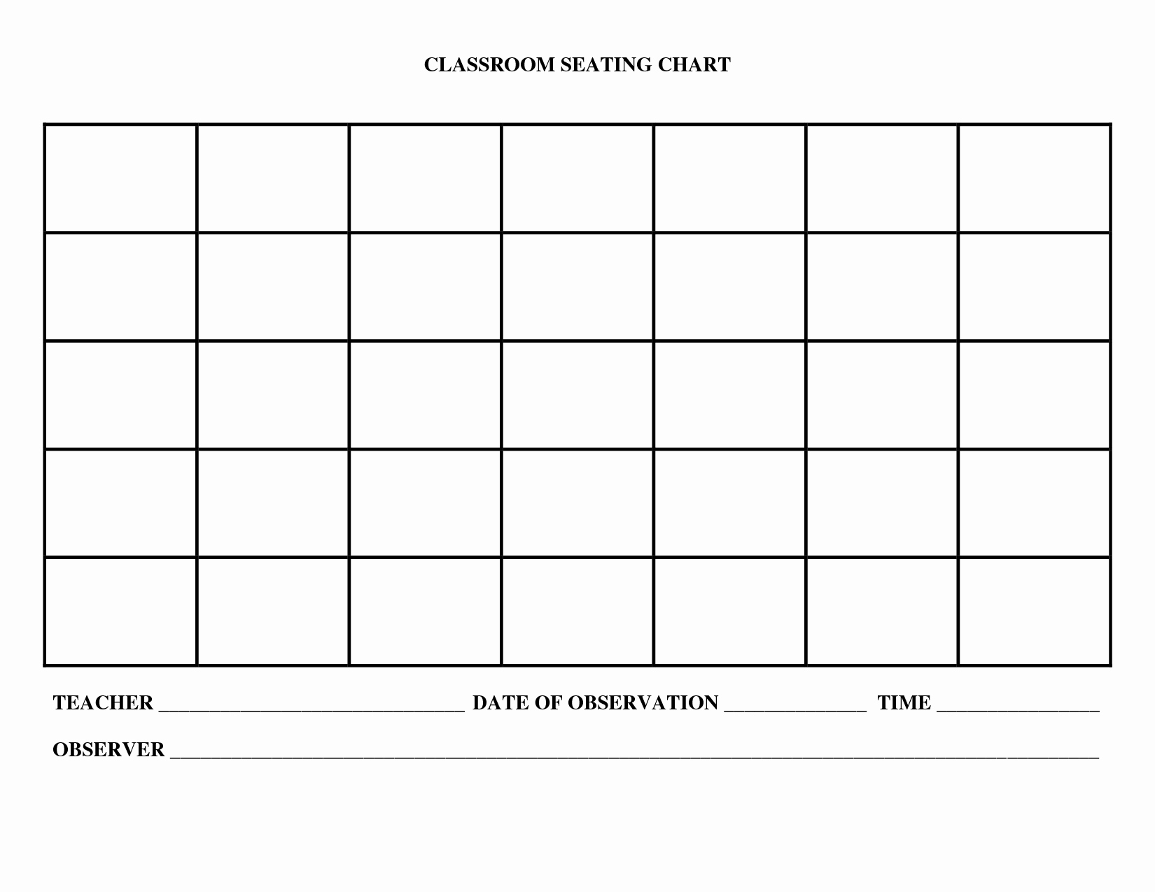 Seating Charts Templates for Classrooms Unique Classroom Seating Chart Templates Portablegasgrillweber
