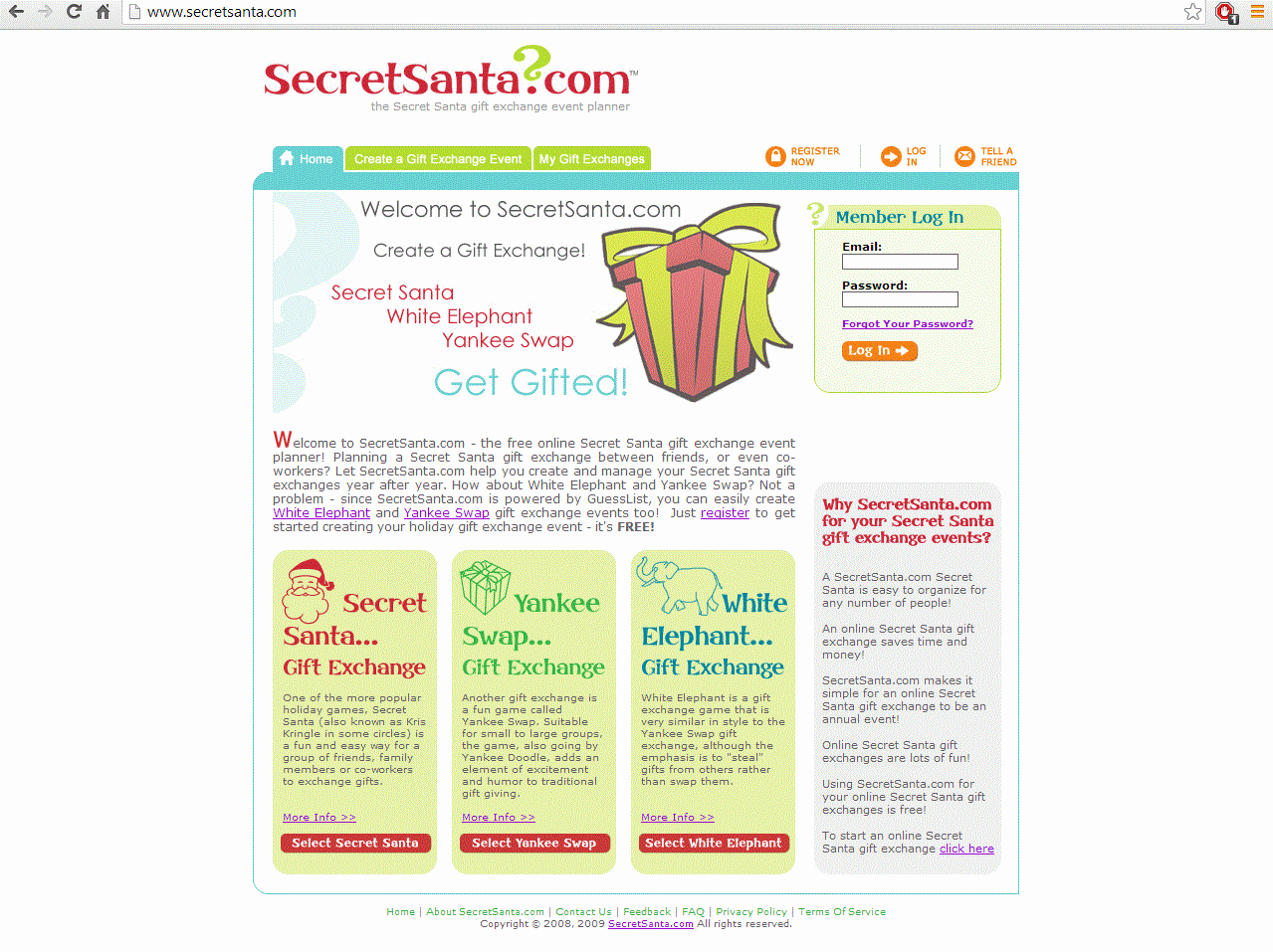 Secret Santa Gift Exchange Template Lovely Secret Santa Gift Exchange List Template for Excel