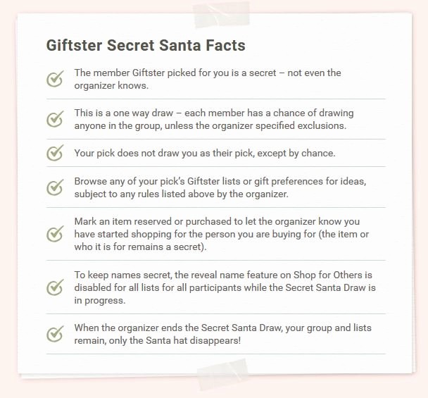 Secret Santa List for Work Luxury Secret Santa Generator &amp; T Exchange
