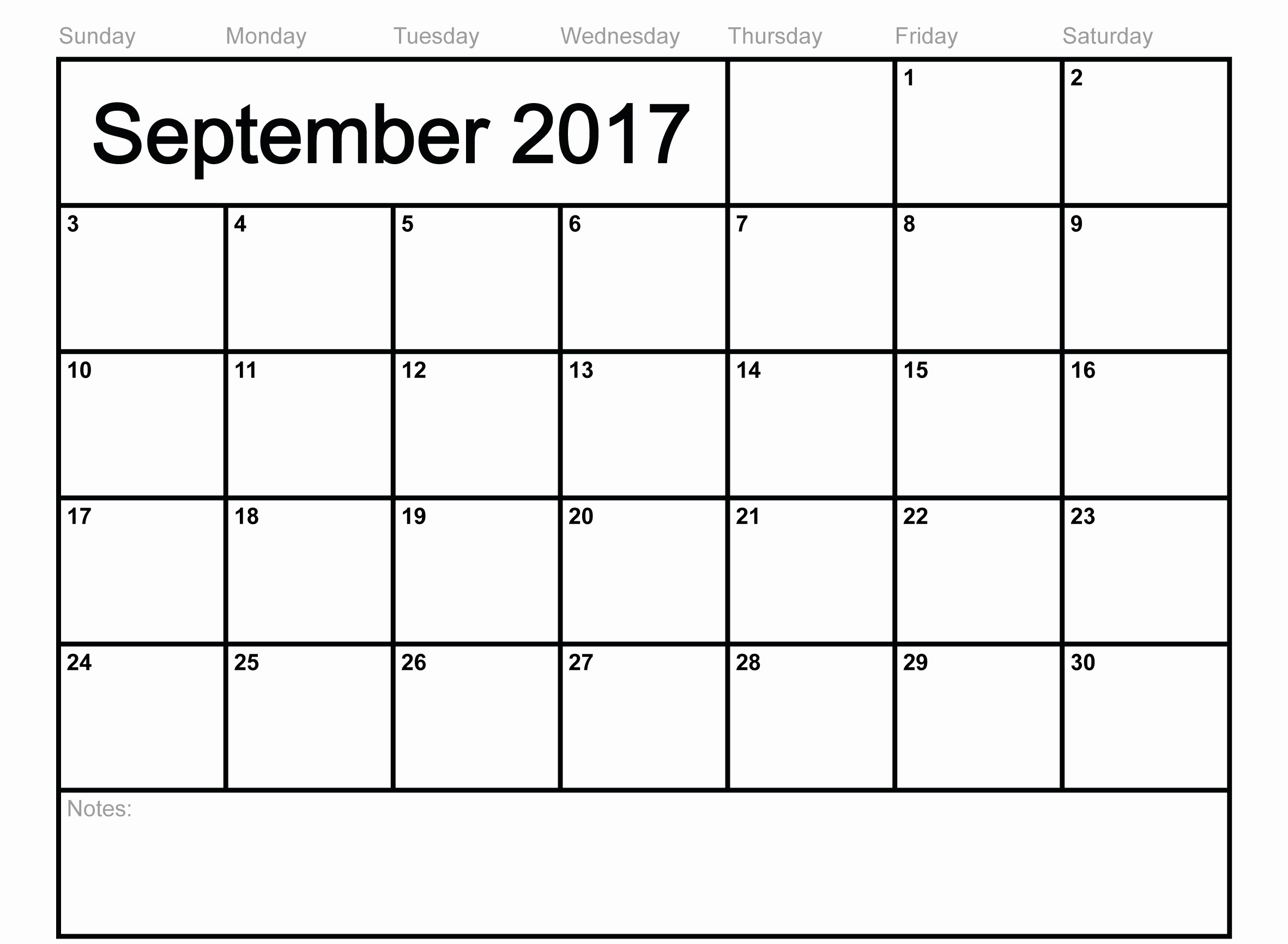 September 2017 Printable Calendar Word Beautiful Calendar September 2017 Print Out Calendar and