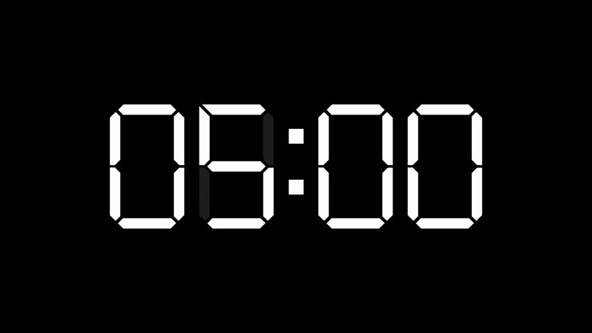 Set Timer for 5 Mins Best Of Countdown Stock Footage Video Shutterstock
