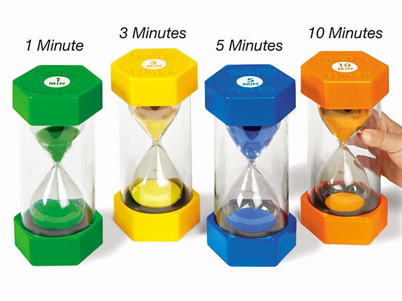 Set Timer for 5 Mins Inspirational Giant Sand Timers Plete Set at Lakeshore Learning