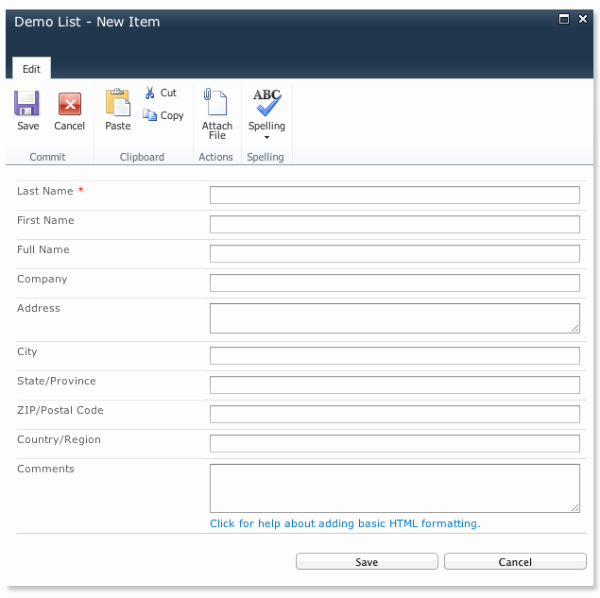 Sharepoint Work order Tracking System New forms In Point Seven Ways to Create A form In