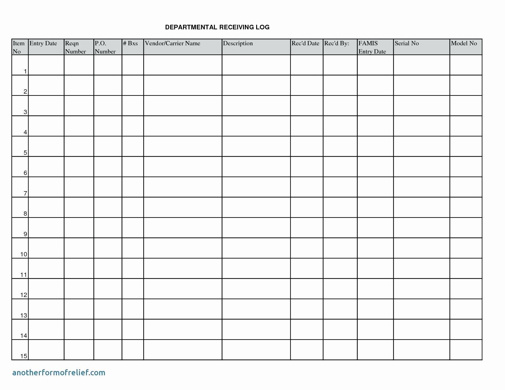 Shipping and Receiving Excel Spreadsheet Best Of Template Shipping Template