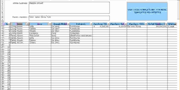 Shipping and Receiving Excel Spreadsheet Unique Excel Inventory Template Free Download Inventory
