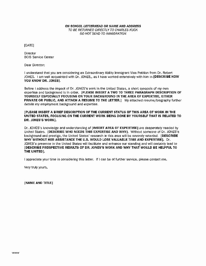 Short Recommendation Letter for Employee Lovely Immigration Letter Sample Personal Reference for A Friend