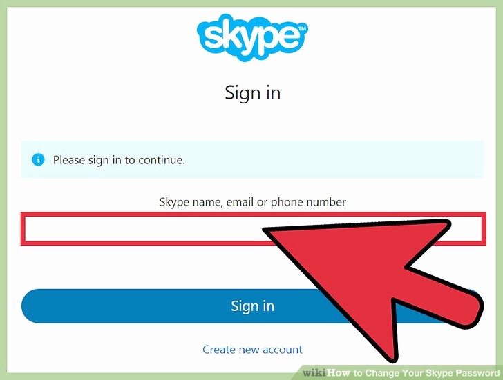 Sign In to Your Account Inspirational 3 Ways to Change Your Skype Password Wikihow