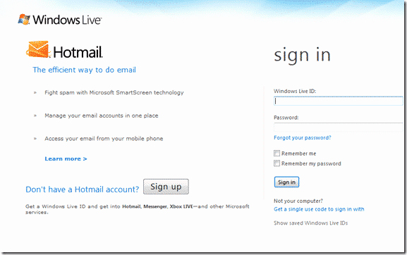 Sign In to Your Account Inspirational Sign In Hotmail