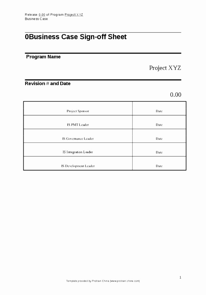 Sign Off Sheet Template Excel Fresh Project Sign F Tempalte Example Sign F Sheet Template