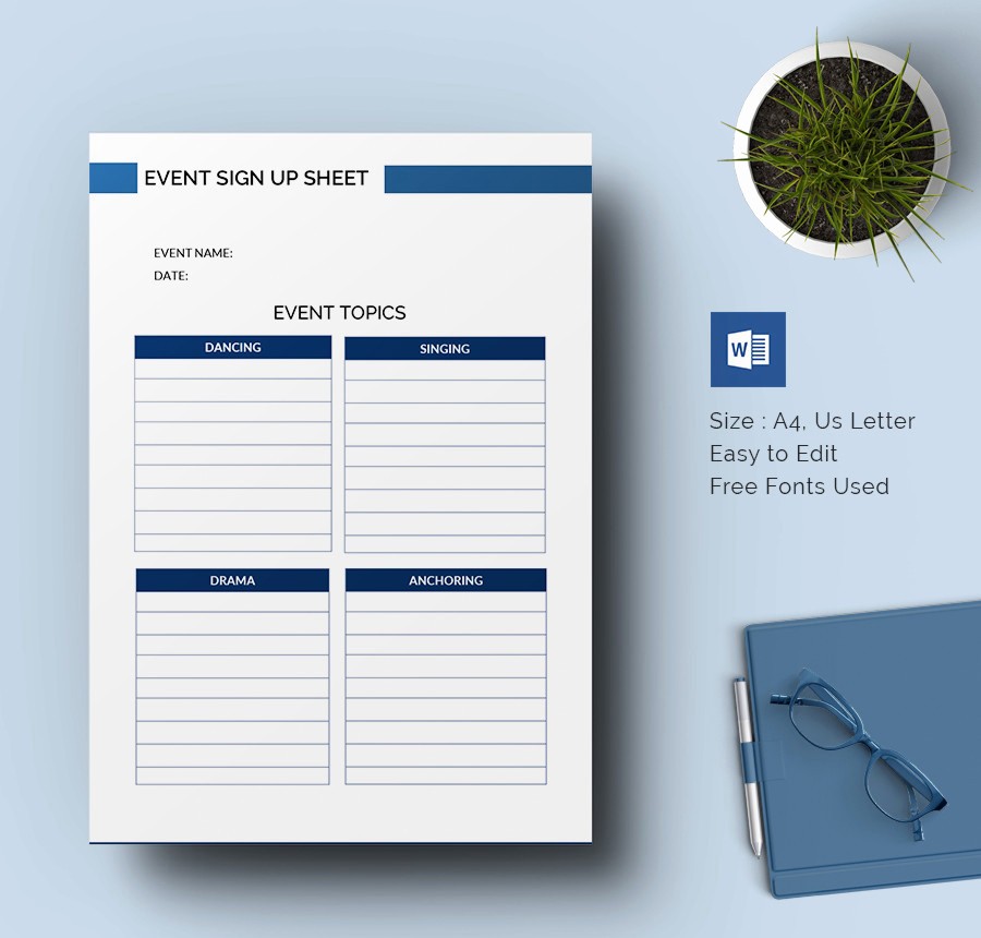 Sign Up Sheets for events Inspirational Sign Up Sheets 64 Free Word Excel Pdf Documents