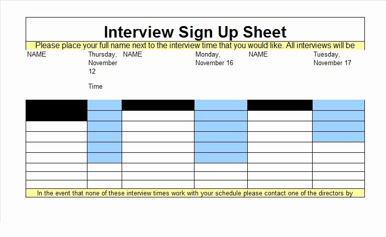Sign Up Sheets for events Unique 40 Sign Up Sheet Sign In Sheet Templates Word &amp; Excel
