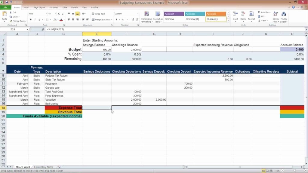 Simple Monthly Budget Template Excel Luxury Simple Personal Bud Spreadsheet Personal Bud