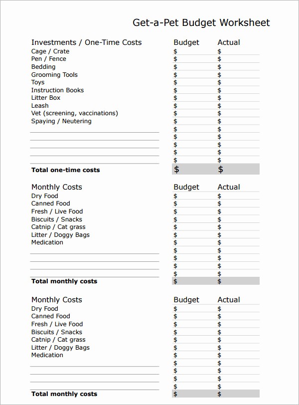 Simple Monthly Household Budget Template Best Of 12 Bud Samples