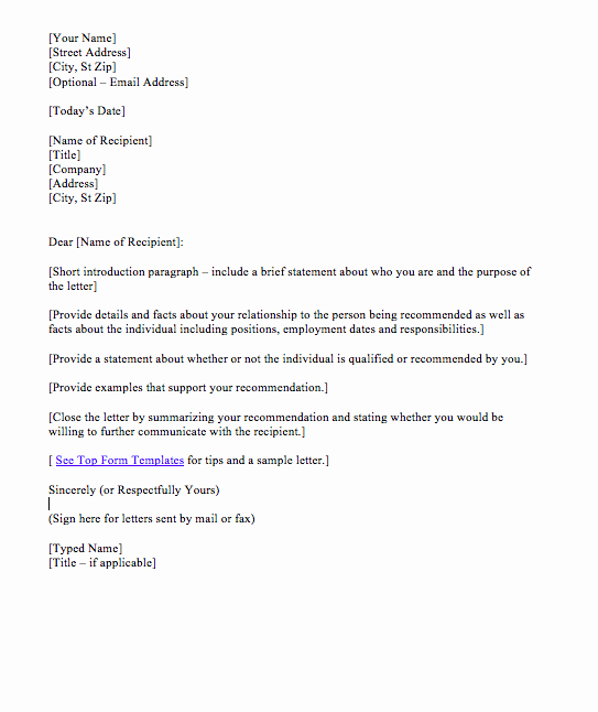 Simple Recommendation Letter for Student New Reference Letter for Student Sample