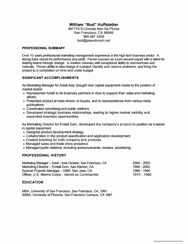 Simple Resume Examples for Jobs Inspirational Simple Job Resume Template