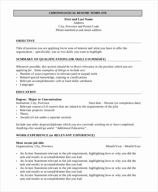 Simple Resume Examples for Students Elegant 9 Simple Resume formats