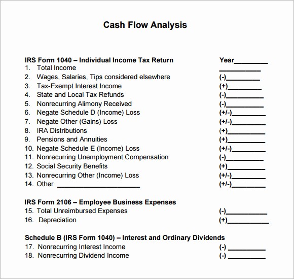 Simple Statement Of Cash Flow Beautiful 13 Sample Cash Flow Statements