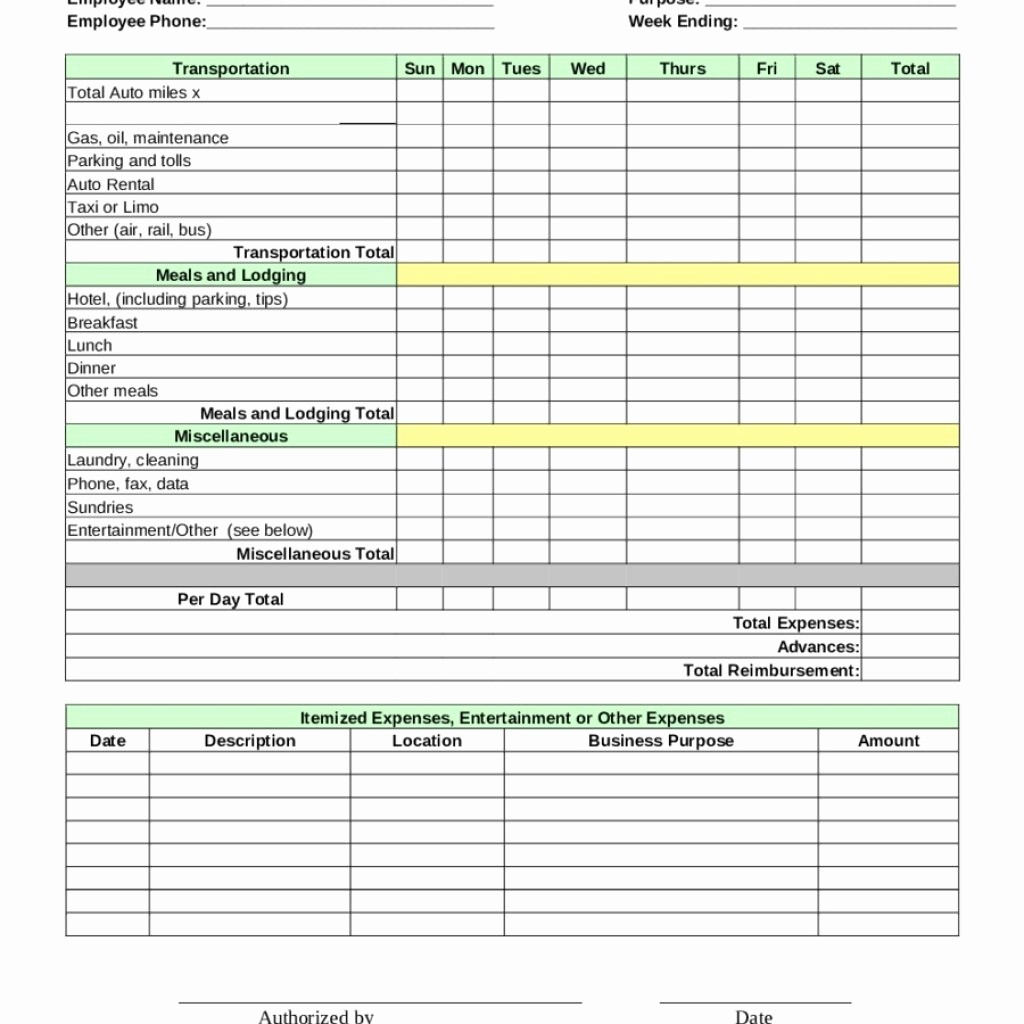Small Business Expense Report Template Awesome Small Business Expense Report Template Excel