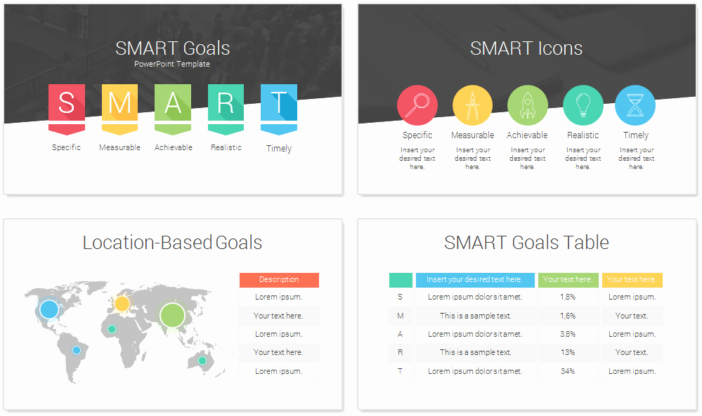 Smart Goals Template Free Download Inspirational Smart Powerpoint Templates