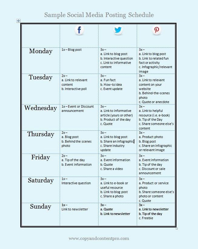 going from excel spreadsheet to social media scheduler