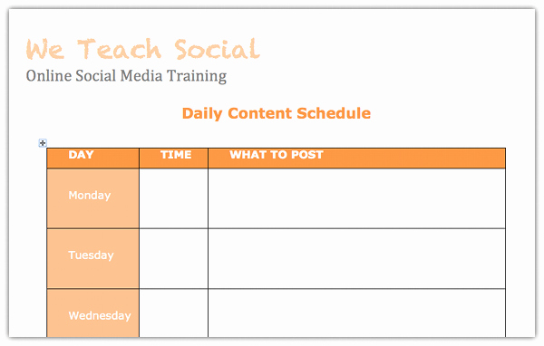 Social Media Post Scheduler Template New A Beginners Guide to Creating A social Media Content