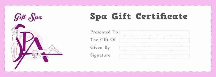 Spa Gift Certificate Template Free New 25 Best Ideas About Free T Certificate Template On