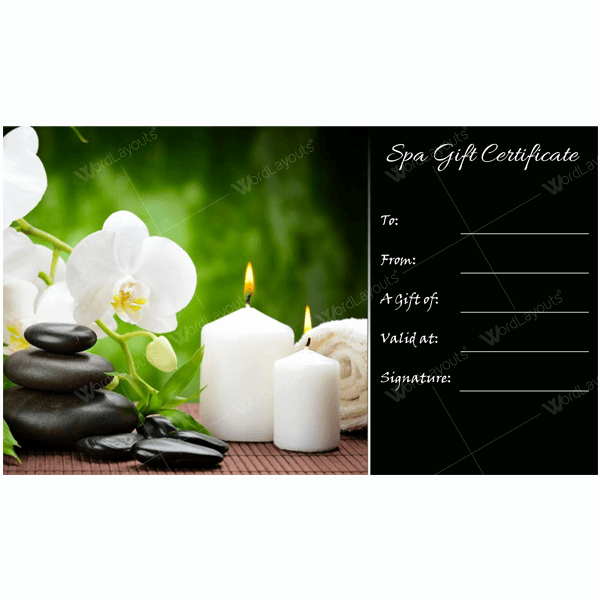 Spa Gift Certificates Templates Free Inspirational Bring In Clients with Spa Gift Certificate Templates