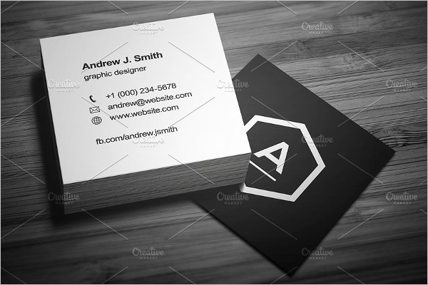 Square Business Card Template Word Elegant 53 Square Business Card Templates Free Psd Word Designs