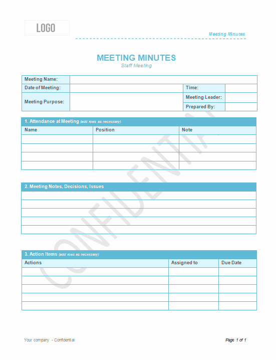 Staff Meeting Minutes Template Doc Lovely Meeting Minutes Templates Hotcvblog