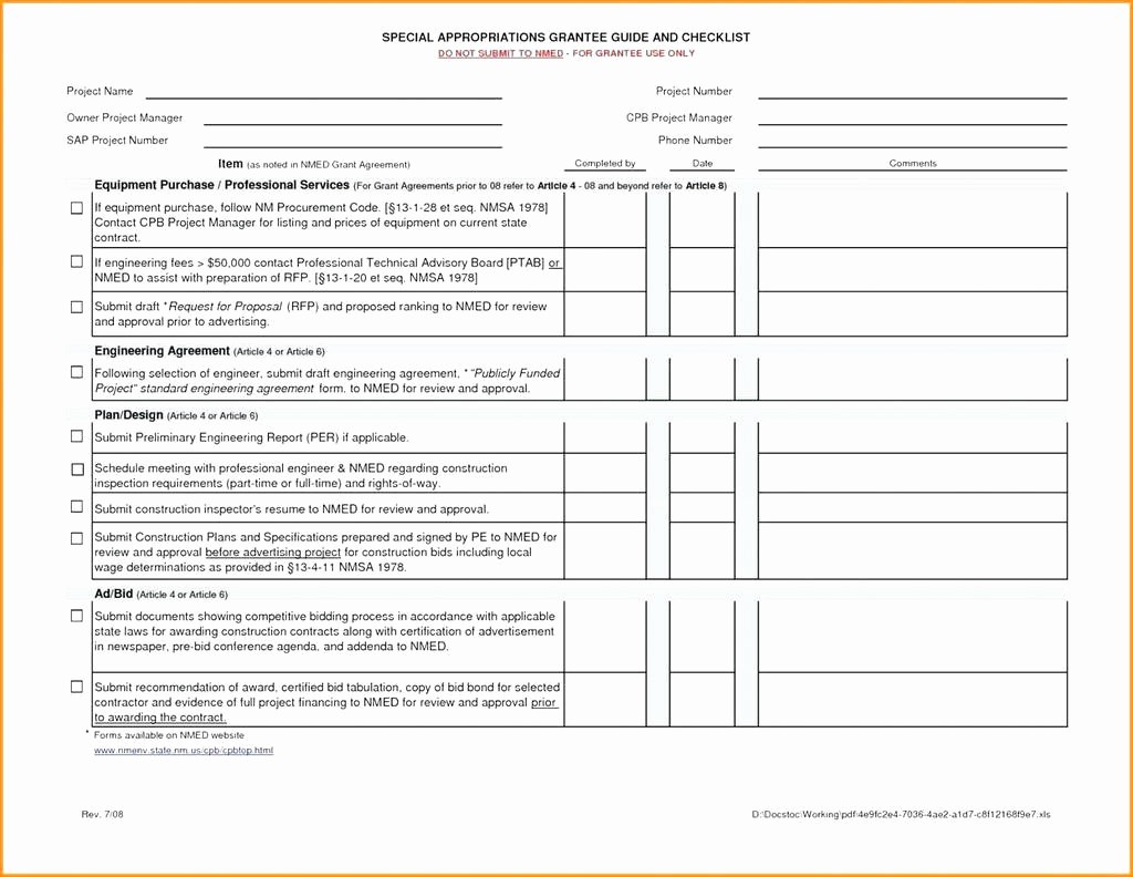Standard Bid form for Construction New Standard Bid form for Construction Request for Bid