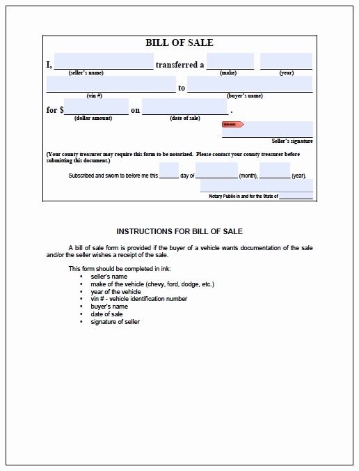 Standard Car Bill Of Sale Lovely Download Iowa Bill Of Sale forms and Templates Wikidownload