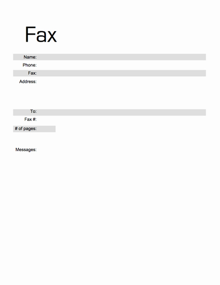 Standard Fax Cover Sheet Pdf Beautiful Basic 10 Cover Sheet Templates by Myfax