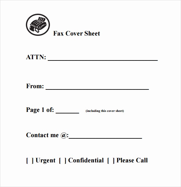 Standard Fax Cover Sheet Pdf Fresh Ideas Generic Fax Cover Sheets In Basic Fax Cover Sheet
