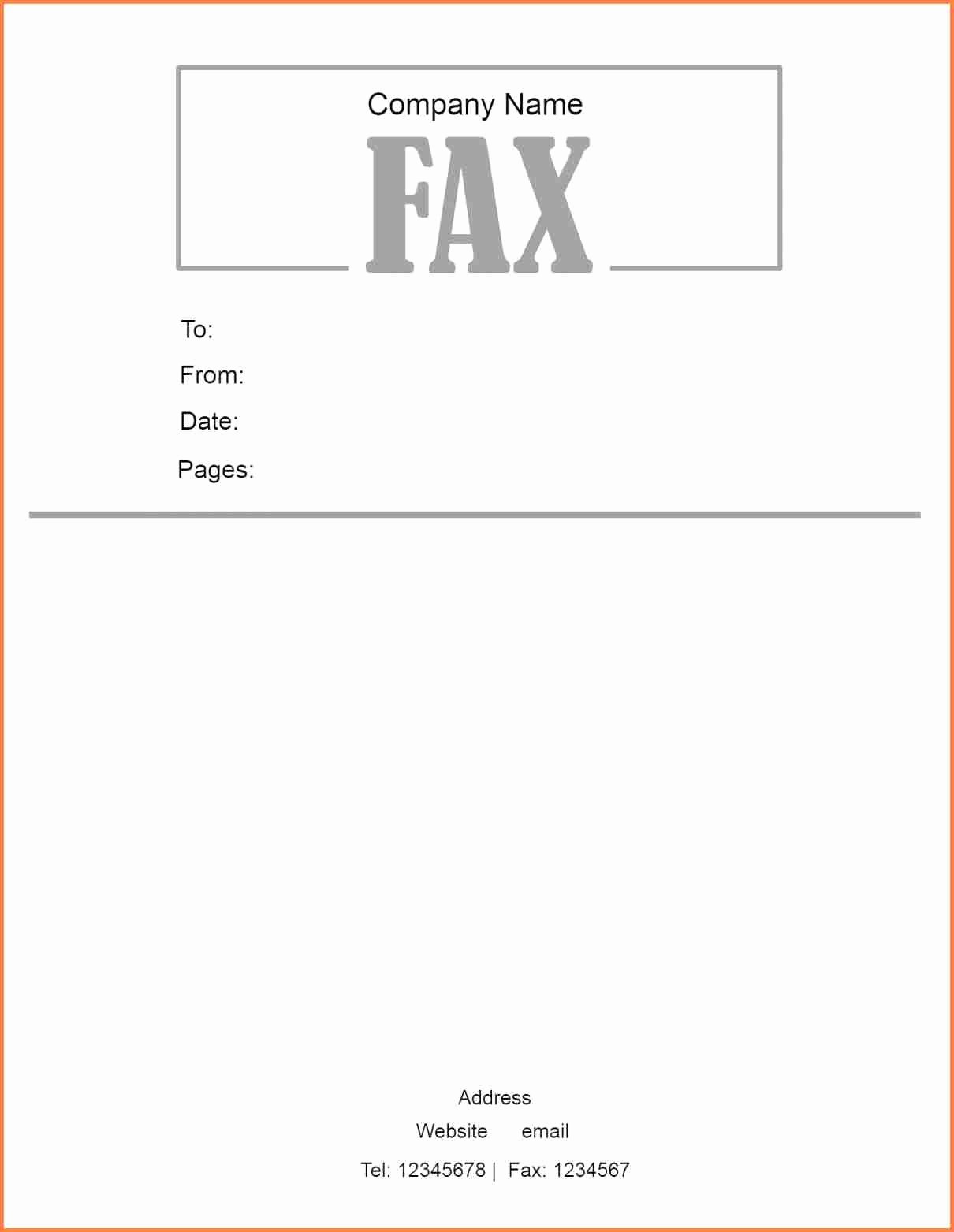Standard Fax Cover Sheet Pdf New 11 Basic Fax Cover Sheet Pdf