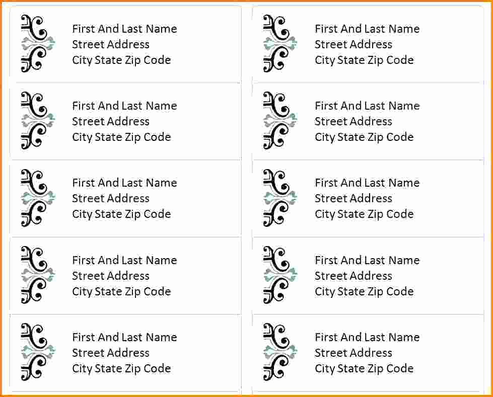 Staples Return Address Labels Template Lovely Printable Mailing Labels Tags and Free Label Templates for