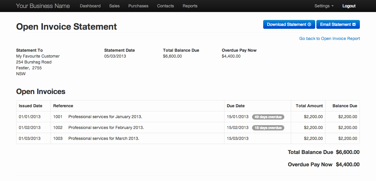 Statement Of Invoices Template Free Awesome Line Invoicing