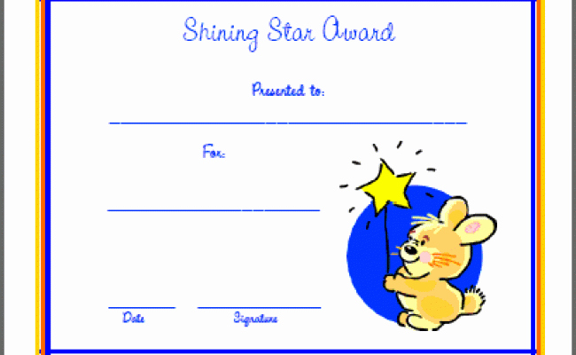 Student Council Award Certificate Template Inspirational Free Printable Student Council Certificate
