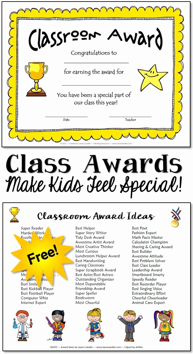 Student Of the Day Certificate Lovely Classroom Awards Make Kids Feel Special