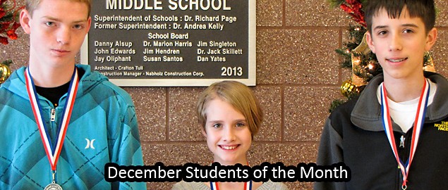Student Of the Month Banner Beautiful Gravette Middle School