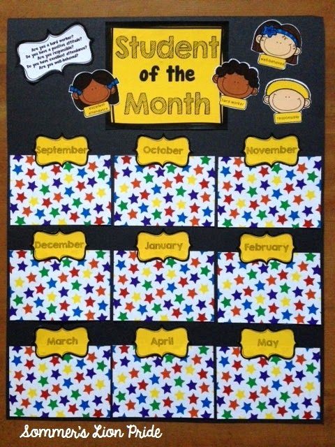 Student Of the Month Banner Fresh Make Your Own Student Of the Month Poster $