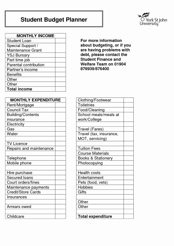 Study Plan Template for Students Luxury Student Planner Templates
